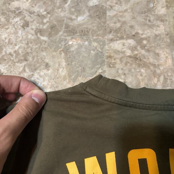 Kill Crew Shirt Mens Medium Green Wolves Among Sheep Porrada Series Gym MMA - Picture 8 of 10